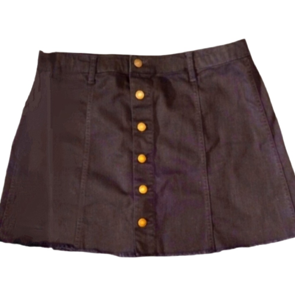 Mossimo button up jean‎ skirt SKUW283